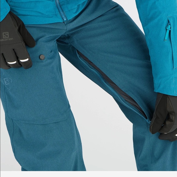 Mens Salmon Untracked Pants - Picture 3 of 11